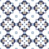 Eva Sapphire Blue White Diamond Art Deco Pearl and Maude