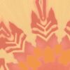 Artemis-Yellow-Orange-Floral-Wallpaper-Pattern-Detail_Pearl-and-Maude-2000px A detail of Artemis yellow and tangerine orange floral wallpaper