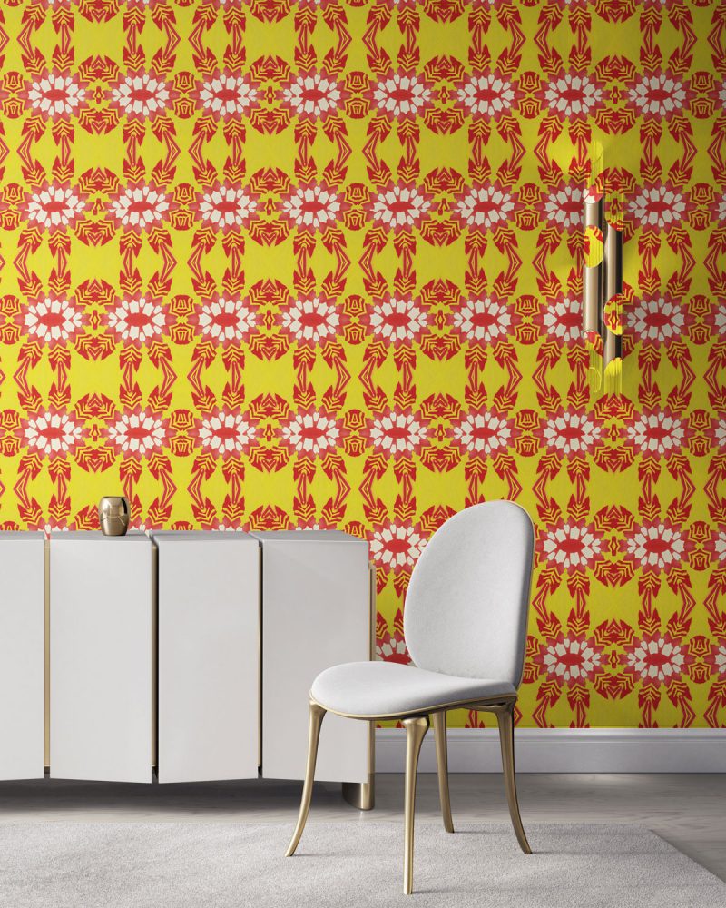 artemis yellow red wallpaper