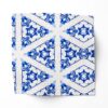 Bunsen  • Blue White Trellis Fabric