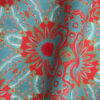Carmen  • Turquoise Coral Floral Fabric