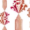 Charlie · Red and White Striped Fabric