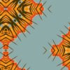 Dusty Blue Wallpaper with Abstract Pattern · Desert Diamonds (large)