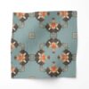 Eva Art Deco diamond fabric in Robins Egg Blue by Pearl and Maude