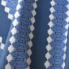 Lou · Navy Blue Stripe Fabric