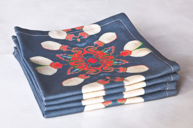 arabella fabric cocktail napkins