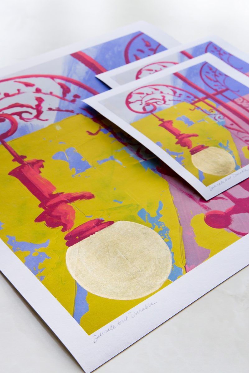 delicate but durable prints