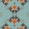Eva-Art-Deco-Art-Print---Grey-Blue_Pearl-and-Maude_1200 Eva is a square, blue and grey art print. The design was inspired by Art Deco architecture.