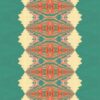 Lou-Striped-Art-Print---Turquoise-Coral_Pearl-and-Maude_1200 A coral, peach and turquoise art print in a psychedelic stripe.