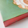 Adobe Abstract Architectural Botanical Painting by Teale Hatheway edge