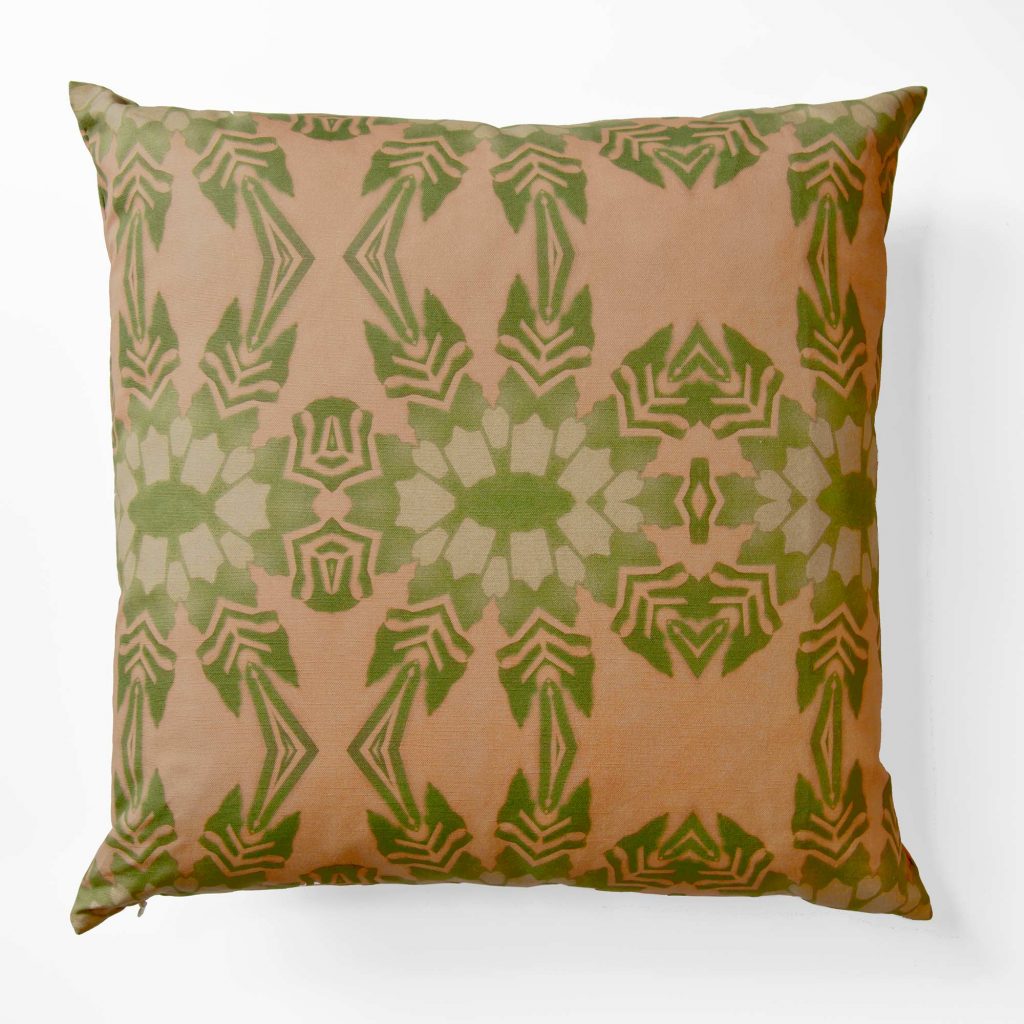 Artemis Dark Clay Tropical Pillow Cover Pearl & Maude Home