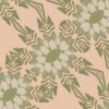 Carmen Floral Art Print in Light Clay Pink