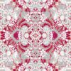 Carmen Floral Art Print in Berry Pink
