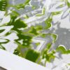 Carmen Floral Art Print in Moss Green
