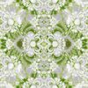 Carmen Floral Art Print in Carmen Floral Art Print in Moss Green