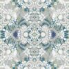 Carmen-Floral-Art-Pint-in-Sky-Blue-by-Pearl-and-Maude_1500 Carmen Floral Art Print in Blue