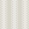 Elizabeth taupe and white ornate stripe wallpaper pattern