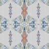 Linn grey bohemian wallpaper pattern