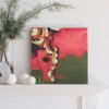 Tendril_Colorful-Abstract-Architectural-Botanical-Painting-by-Teale-Hatheway_In-Situe_1500px Tendril Colorful Abstract Architectural Botanical Painting by Teale Hatheway installed in a home