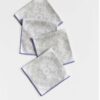 Taupe-Periwinkle-Cloth-Cocktail-Napkins_Alexandria-Set_Pearl-and-Maude_1900px-Softnessrgb Taupe Cloth Cocktail Napkins Set of 4