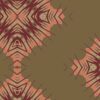 Desert-Diamonds-Saddle-Pattern-Detail_Pearl-and-Maude detail of Desert Diamonds abstract brown and pink wallpaper and fabric pattern showing the saddle colorway.