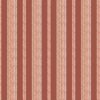 repeat pattern of Perigrene striped wallpaper and fabric showing the braided pattern and warm natural colors of the Saltillo colorway.