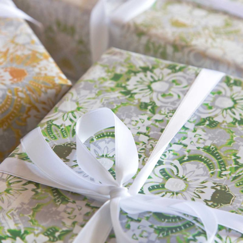 Carmen floral and foliage wrapping papers