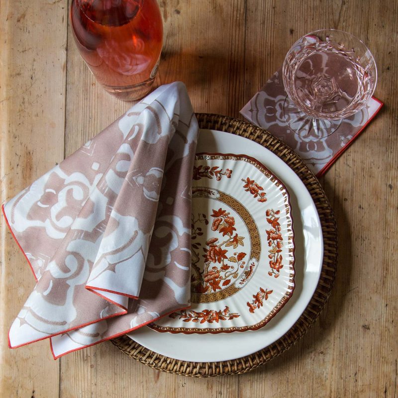 Alexandria Blush Cloth Napkin