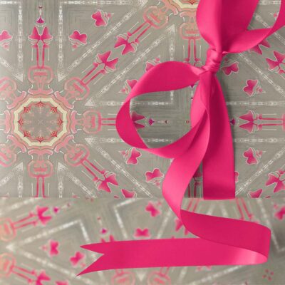 Beaufort-Khaki-Magenta-Wrapping-Paper-Roll-Gift-Wrapped-Box-Top-View_cropped