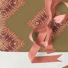 Desert-Diamonds-Khaki-Gift-Wrap-Roll-Gift-Wrapped-Box-with-Roll_cropped Desert Diamonds • Saddle Brown Gift Wrapping Paper Roll