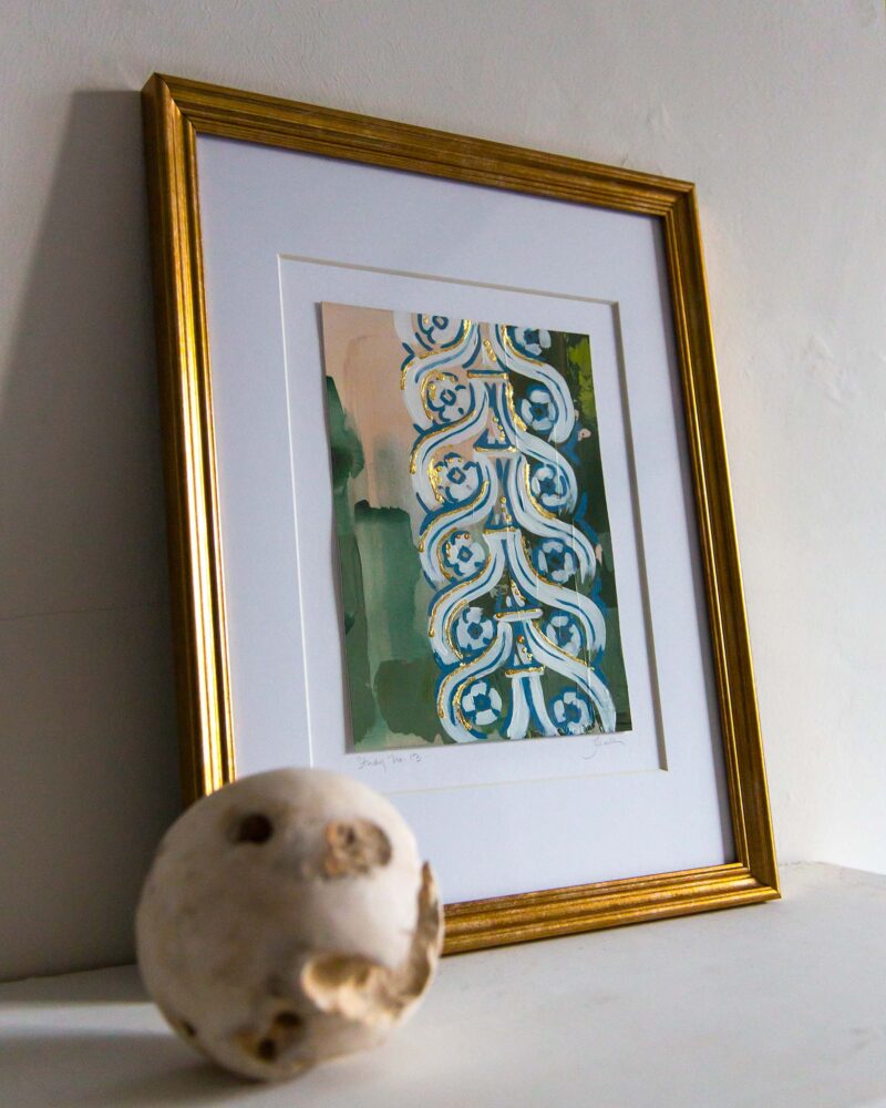 Forma-Coloris-Lux-Mentis-Study-No-13_Architectural-Detail-Painting_Mantel-2_Teale-Hatheway.jpg Forma Coloris, Study #13 -Architectural Abstract Painting
