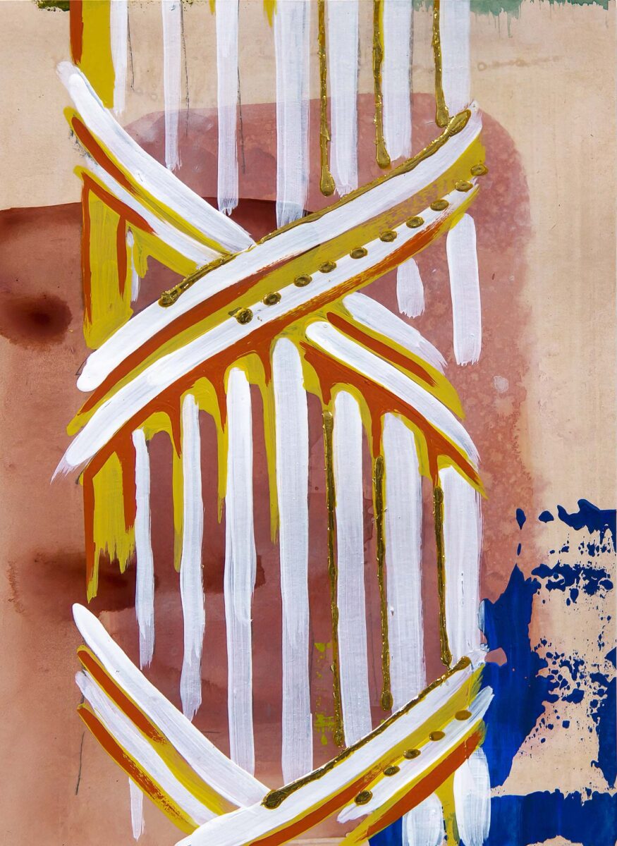 Forma Coloris, Study #2 -Architectural Abstract Painting