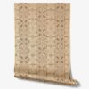 Brown and Gold Metallic Wallpaper Art Deco Inspired · Ruguru